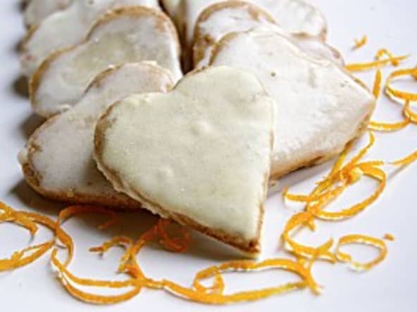 Petits sablés à l'orange