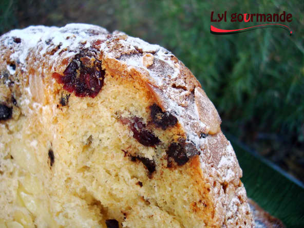 Kougelhopf cranberries et chocolat