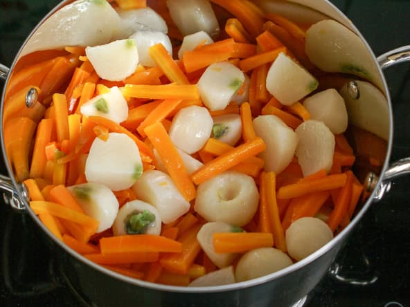 Légumes glacés