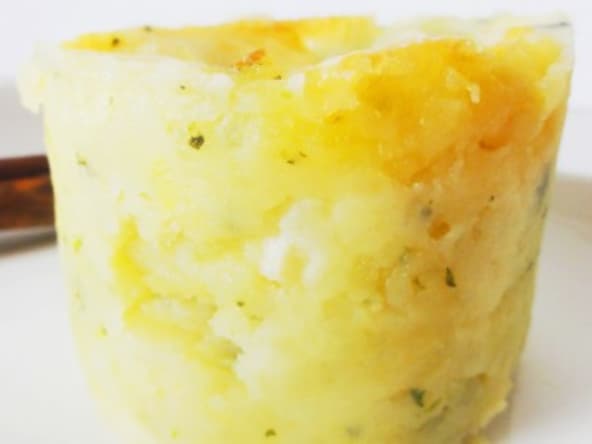 Ecrasé de pommes de terre au cantal