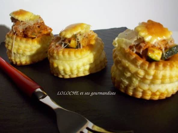 Mini bouchées à la reine à l'italienne