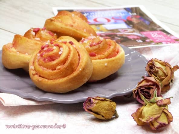 Brioches à la rose