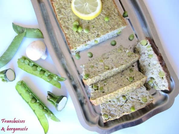 Terrine de printemps aux petits pois frais