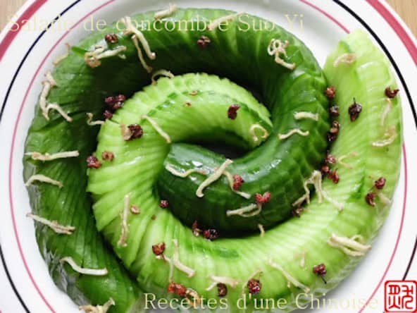 Salade de concombre Suo