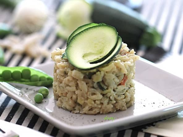 Risotto aux légumes et citron confit