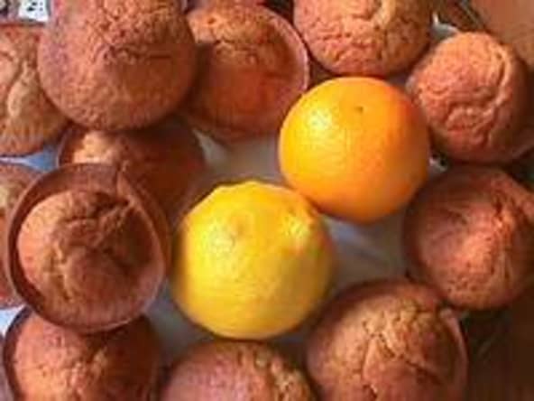 Muffins aux agrumes