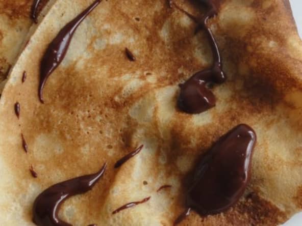 Crêpes au chocolat