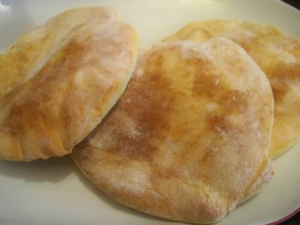 Naans natures ou au fromage