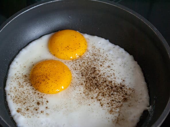 Oeufs à la poêle