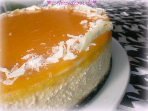 Cheesecake à la mangue