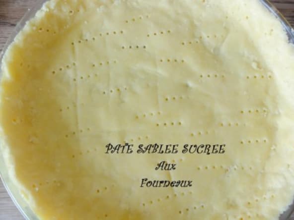 Pate sablée sucrée
