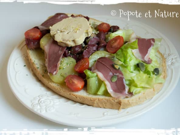 Bruschetta périgourdine