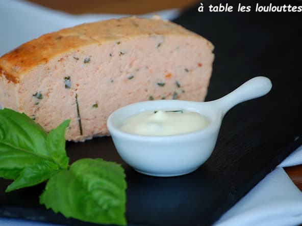 Terrine de saumon fumé et saumon frais