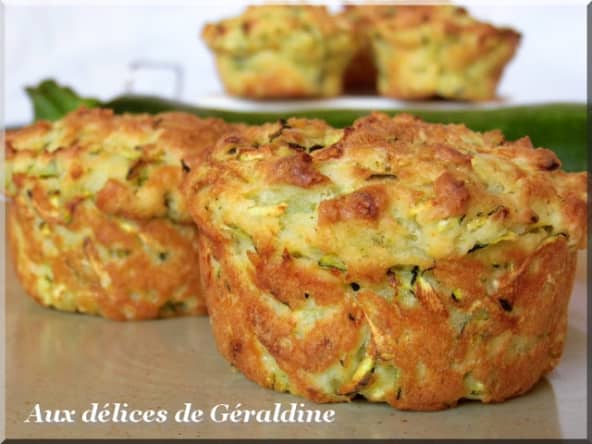 Moelleux au chèvre et à la courgette