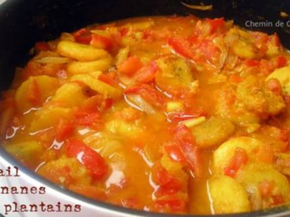 Rougail bananes plantains