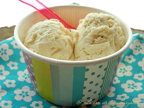 Glace au tilleul
