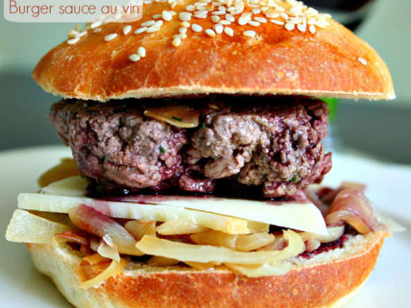 Burger sauce au vin