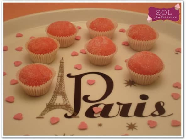 Brigadeiro à la fraise