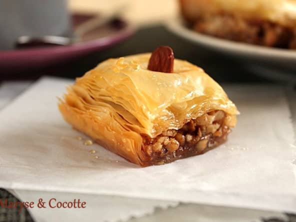 Baklawas à la Pâte Filo