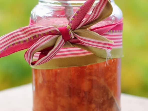 Confiture aux fruits d'automne et cannelle