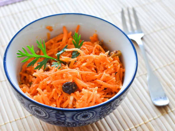 Salade de carottes à l’orientale