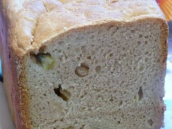 Pain au miel et aux pommes