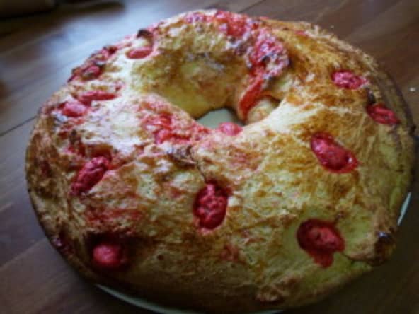 Couronne des rois aux pralines roses