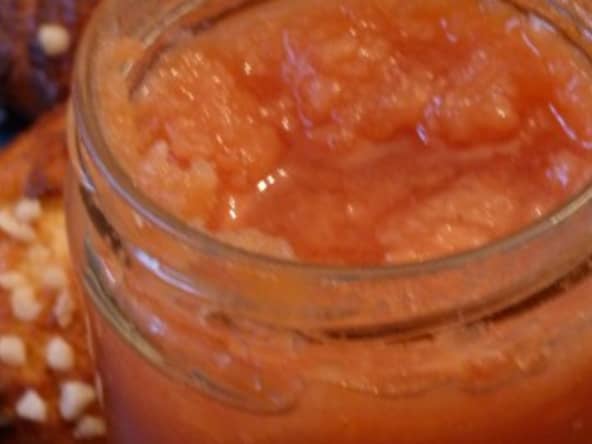 Confiture de coing à la rose