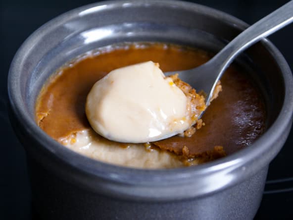 Petits pots de crème chocolat caramel