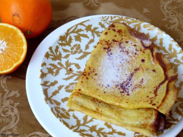 Les crêpes à l'orange du Chef Pâtissier Pierre Hermé