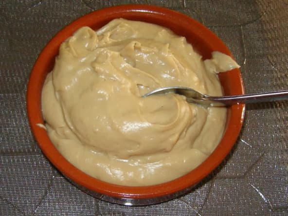 La crème pâtissière au spéculoos