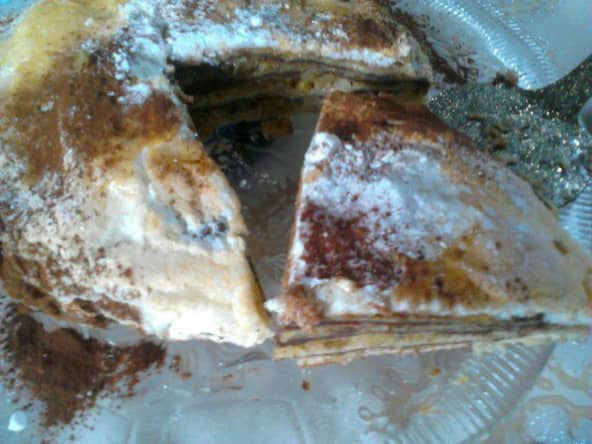 Gâteau de crêpes hongrois