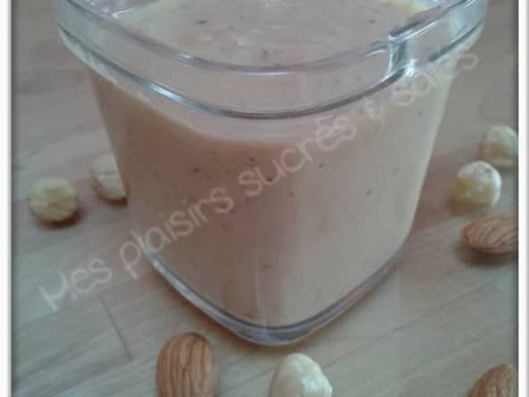 Crème aux oeufs au praliné