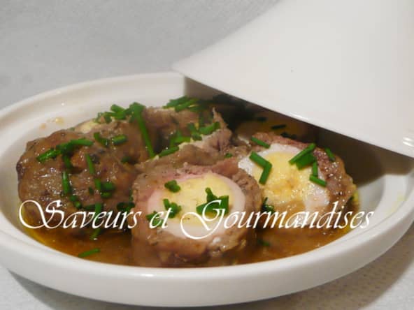 Tajine errkham aux oeufs de cailles