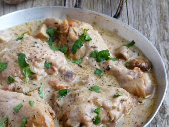 Poulet au Riesling