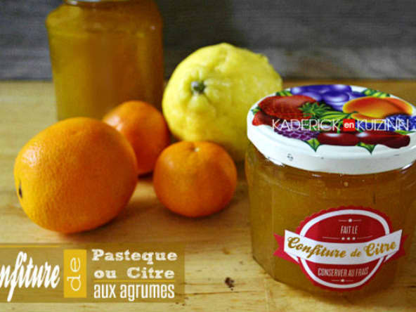 Confiture de citre aux agrumes