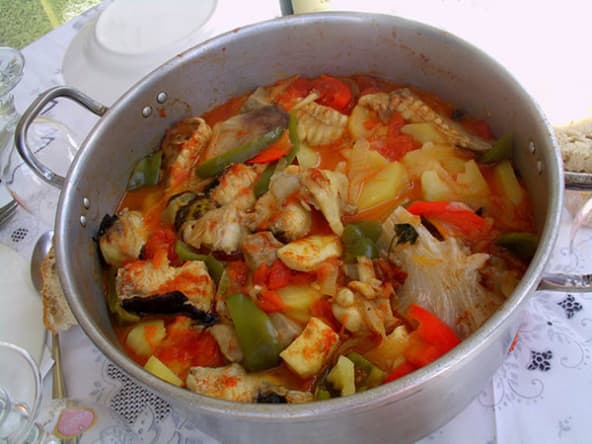 Ragoût de poisson à Póvoa de Varzim