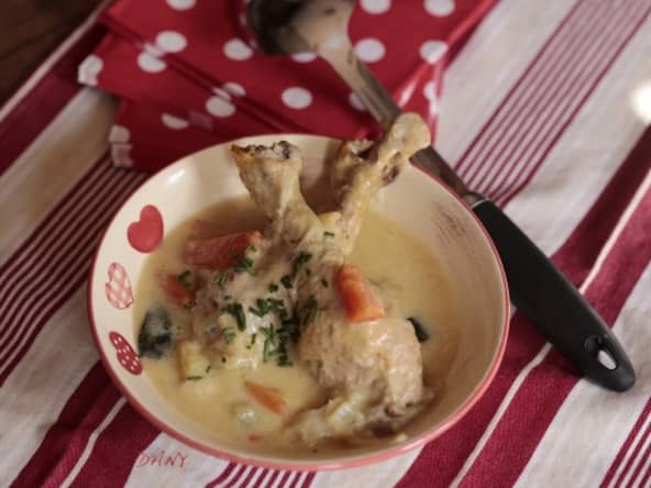 Waterzoï de poulet à la bière