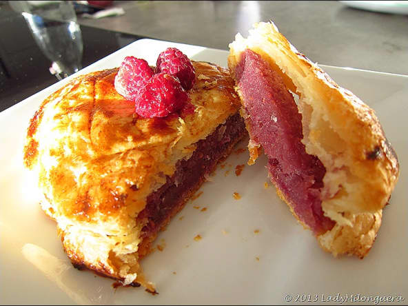 Galette des Rois à la framboise