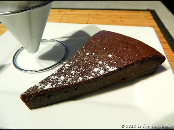 Fondant au chocolat et mascarpone de Cyril Lignac