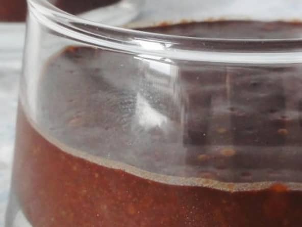 Mousse au chocolat régime