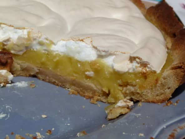 Tarte au citron meringuée