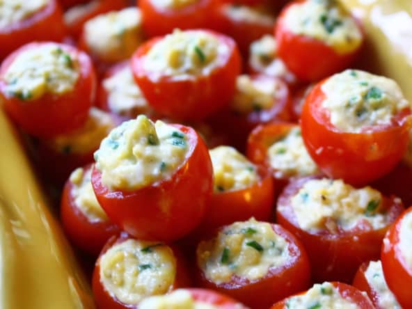 Tomates cerises "mimosa"