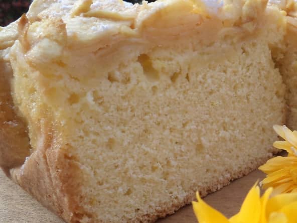 Gâteau aux pommes et son d'avoine