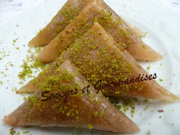 Samsas aux amandes
