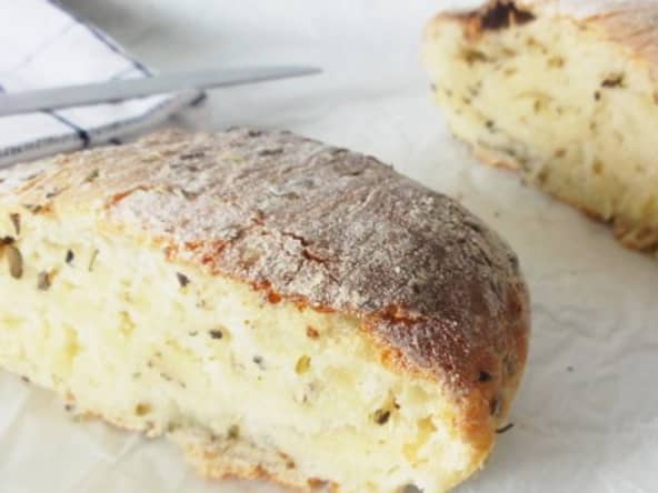 Ciabatta maison pain italien