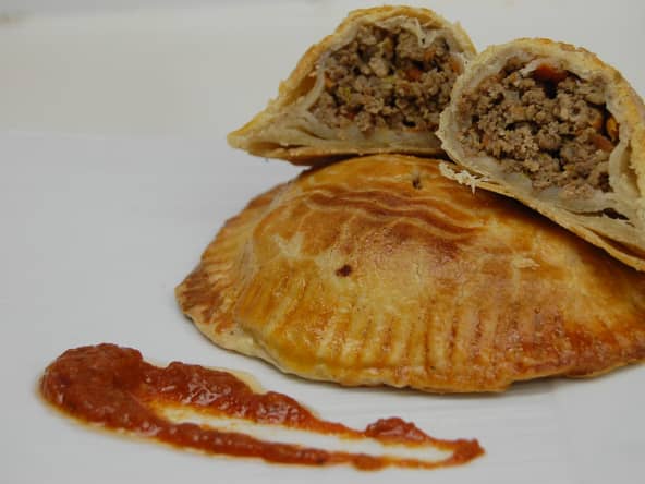 Empanadas pili pili à la viande hachée