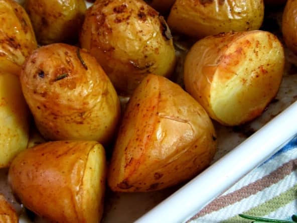 Pommes de terre nouvelles au romarin