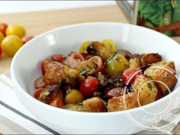 Panzanella à la tomate