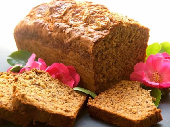 Banana bread au son d'avoine sans œufs ni lait